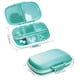 thumbnail image 2 of 1Pack Travel Pill Organizer, 8 Compartments Portable Pill Case, Small Pill Box for Pocket Purse Portable Medicine Container Blue, 2 of 5