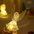 thumbnail image 6 of Christmas Night Light Under 5 ! Yrmaups Colorful Acrylic Angel Light, LED Night Lamp Decor, Transparent Toy Christmas Decoration for Bedroom Home, 6 of 9