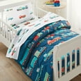thumbnail image 3 of Wildkin Transportation 100% Cotton Hypoallergenic Toddler Pillow Case in Blue, for Boys unisex (Transportation), 3 of 6