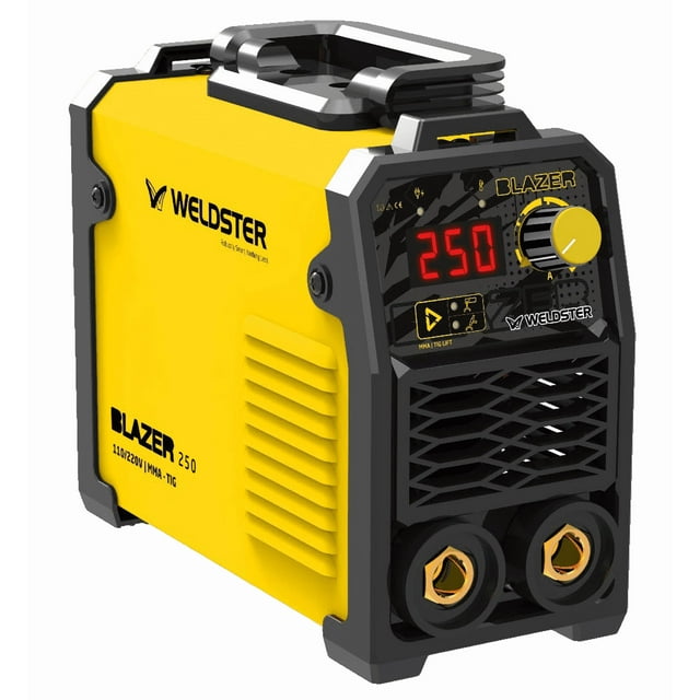 Máquina de Soldar WELDSTER BLAZER 250 | Inverter 250A 110/220V MMA y TIG Lift Profesional