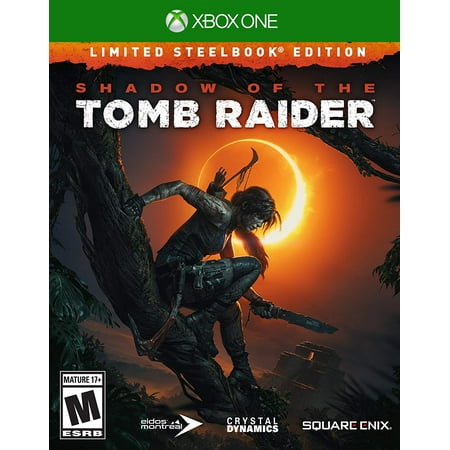 Shadow of the Tomb Raider Limited Steelbook Edition, Square Enix, Xbox One, 662248920931