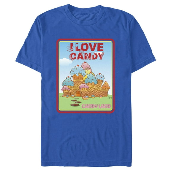 Men's Candy Land Sweet Castle Graphic T-Shirt