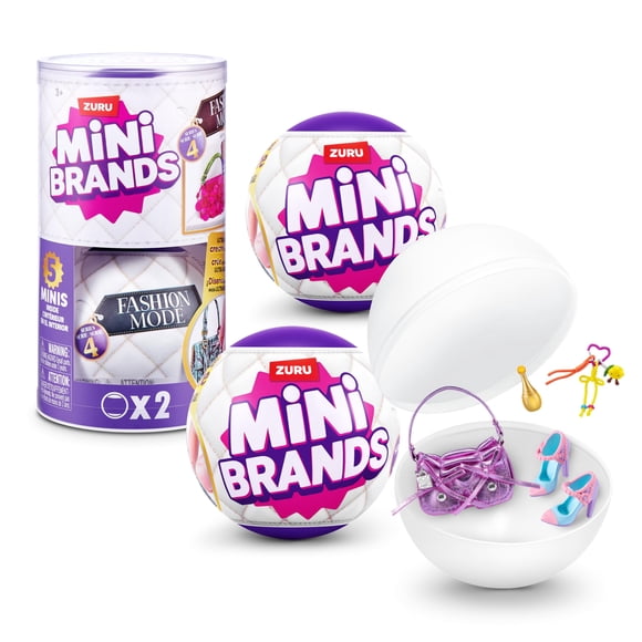 Mini Brands Serie de Moda 4 Paquete de 2 Figuras de Colección