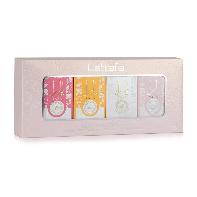 Yara Collection by Lattafa, 4 Piece Gift Set for Women - Walmart.com
