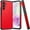 Red, variant on For Samsung Galaxy A36 (Original Series) Tough Strong Shockproof Hybrid in Slide-Out Package - Mystical Floral Boom