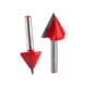 thumbnail image 4 of Broca De Enrutador, Broca De Enrutador De Carpintería En Forma De V De Acero De Tungsteno Para Tallar Y Cortar Para Carpinteros Profesionales Y Aficionados ANGGREK Router Bit, 4 of 8