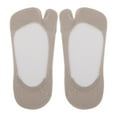 thumbnail image 2 of Five Finger Toe Socks Men Fashion Breathable Nonslip Socks Anti Skid Short Invisible Socks , Beige, 2 of 8