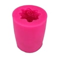 thumbnail image 2 of Rose Cylinder Candle Candle Making Soy Mould DIY decoration of cake, 2 of 6