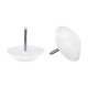 thumbnail image 1 of Protector de patas de silla y mesa de muebles de 22mm de diámetro blanco 30pcs, 1 of 5