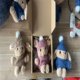 thumbnail image 4 of CaiYueKe Crochet Bunny Plush Mini Handmade Stuffed Animal Gift Stress Relief Toy Easter Decorations Cute Soft Amigurumi Doll Home Office Desk Accessories Positive Message Present for Friends Family, 4 of 4