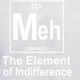 thumbnail image 3 of CafePress - Element Meh Hooded Sweatshirt - Pullover Hoodie, Hooded Sweatshirt, 3 of 4