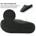 thumbnail image 5 of Ecetana Slippers for Men Memory Foam Cotton Slippers Comfort Warm Slip On House Shoes, 5 of 6