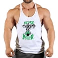 thumbnail image 3 of Débardeur de Musculation pour Hommes Sans Manches en Coton Imprimé Décontracté Été, 3 of 7