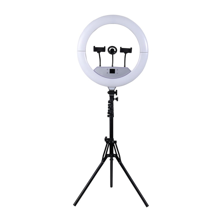 18-Inch RGB Ring Light with Adjustable Tripod Stand photo 1
