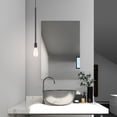 thumbnail image 6 of 45831-04 Livex Lighting Prague - 1 Light Pendant in Industrial Style - 5.13 Inches wide by 24.5 Inches high-Black Finish    -Traditional Installation, 6 of 7