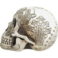 thumbnail image 3 of Ebros Bone Ancient Egyptian God Paranormal Scarab Dung Beetle Skull Statue 8.5", 3 of 3