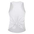 thumbnail image 2 of Women's Sleeveless Racerback Tank Top Workout Yoga Vest Tops Mesh Back Tops Racerback Quick-Drying Sport Tank Tops, 2 of 8