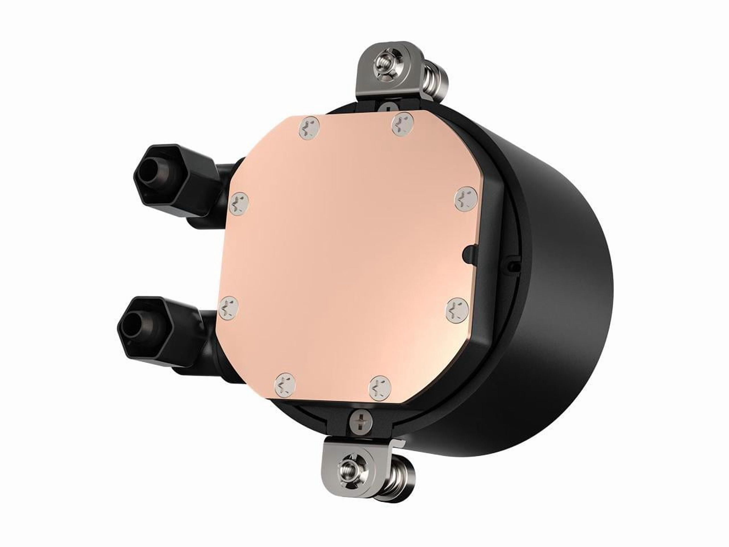 PCCOOLER CPS - DA240 ARGB BK CPU Liquid Cooler with 120mm PWM ARGB FAN, Brand New Low-noise Pump, Pre-mounted Fans on Radiator. For Intel: LGA115X/1200/1700/1851/20XX/AMD AM4/AM5