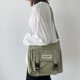 thumbnail image 2 of Sywqhk Bolsa De Mensajero De Nailon Japonés, Bolsa De Hombro Impermeable Grande Pura (Verde) Sywqhk Para estrenar, 2 of 9