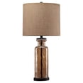 thumbnail image 1 of Signature Design by Ashley Laurentia 28.75" Modern Neutral Glass Table Lamp, Champagne, 1 of 4