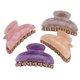 thumbnail image 1 of 4 pinzas acrílicas para el pelo, para ducha, baño, pinzas grandes para el pelo, accesorio para el pelo para niñas (colores variados), 1 of 6