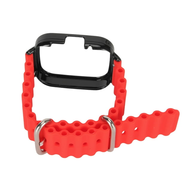 2 In 1 Sport Replacement Watch Strap For Watch 3 Silicone Adjustable Soft Silicone Wristbands Replacement Strap With Protective Case