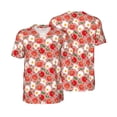 thumbnail image 6 of Rocae Tomatoes for Breathable Men's Baseball T-Shirt Fashionable Casual Baseball Jersey, Moisture-wicking Sportswear Large, 6 of 9