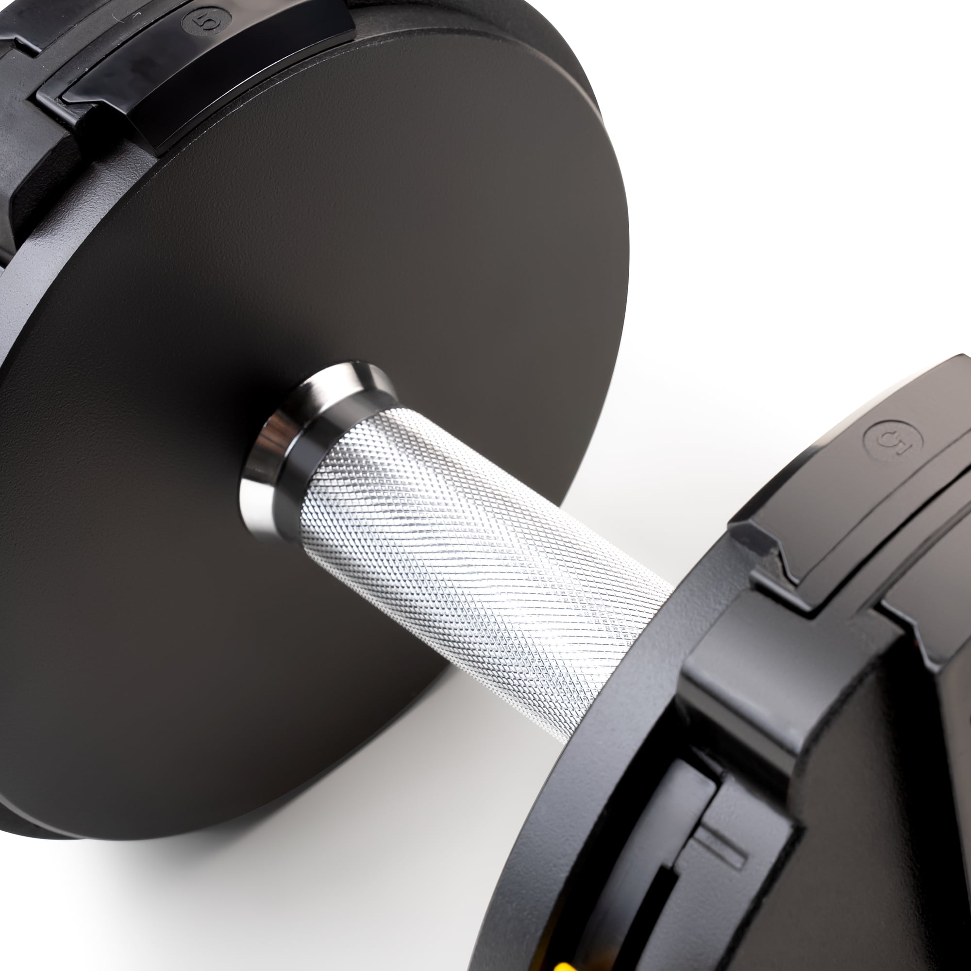 Marcy 6-in-1 Adjustable Dumbbells, Black, 50lb