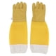 thumbnail image 1 of Mangas de apicultura, guantes de apicultura, guantes de piel de oveja transpirables, guantes protectores diseñados meticulosamente, 1 of 12