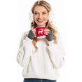 thumbnail image 7 of Kiibsot 4Pairs/ 6Pairs Winter Fingerless Gloves for Women, Half Finger Typing Gloves with Long Wrist Cuff Knit Fingerless Mittens for Women, 7 of 7