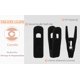 thumbnail image 3 of Perchas de terciopelo Corodo con 20 clips negros para pantalones, clips fuertes para los dedos, perfectos para perchas finas, 3 of 5