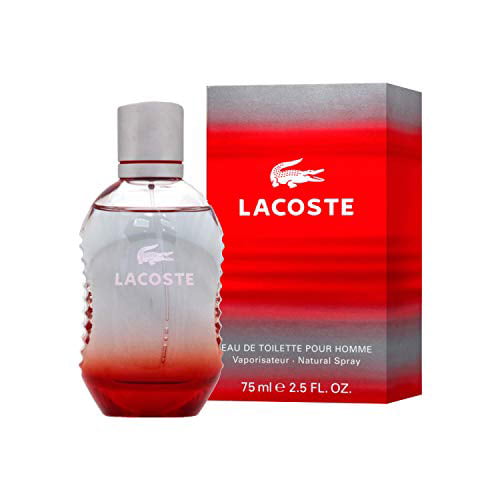 ære halvleder Behov for Lacoste Red Style In Play by Lacoste for Men 2.5 oz Eau de Toilette Spray -  Walmart.com