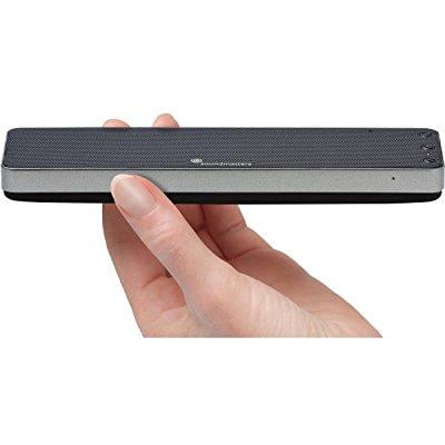 soundmatters foxl dash7 portable bluetooth speaker (silver)