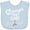 AE-Light Blue, variant on Inktastic Chd Awareness Ribbon Support Boys or Girls Baby Bib