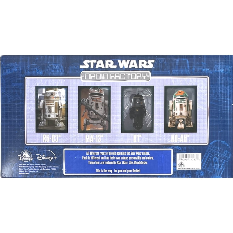 Disney Parks Star Wars Mandalorian Droid Factory Set, 4-Piece, R6
