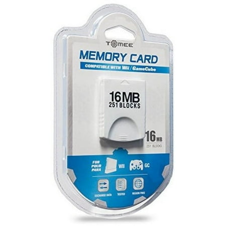 Image of Tomee 16MB Memory Card (251 Blocks) for Nintendo Wii and GameCube