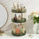 thumbnail image 1 of Organizador de maquillaje Aveniee, giratorio 360°, 3 niveles, verde, 1 of 6