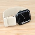 thumbnail image 4 of onn Watch Band Universal Fit for Apple Watch, Samsung Galaxy & Garmin 20mm, Cream Knit, Unisex, 4 of 5