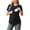 Dark Blue, variant on BRGZLK Womens Maternity Nursing Tops Summer 2026 Short Sleeve Color Block Patchwork Breastfeeding Tees Pregnancy Soft Comfortable Shirts Green XL