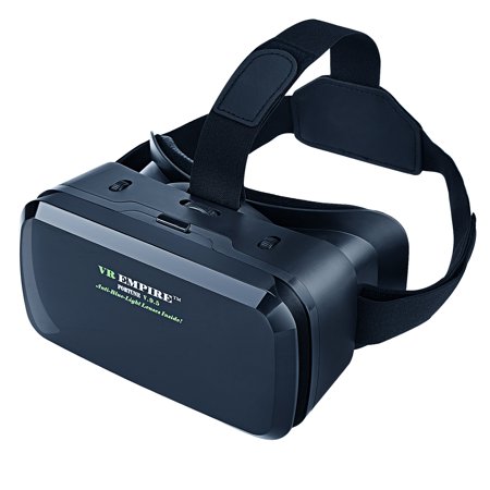 VR EMPIRE Virtual Reality Smartphone Headset for Android Phones & iPhone
