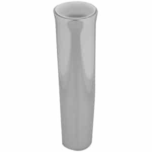 TACO Flared Weld-On Rod Holder 9-3/4L x 1-3/4ID - White Liner