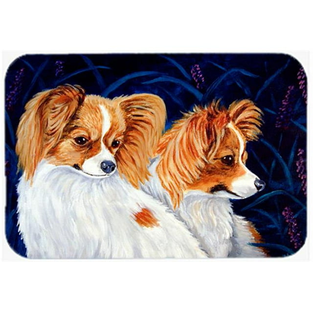 Carolines Treasures 7241JCMT 24 x 36 in. Papillon Kitchen Or Bath Mat