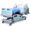 HopeFULL (HCMM-5 Premium 5-Function Electric Hospital Bed, 5.9" Memory Foam Mattress Made in USA, LINAK Motor, Battery Backup, Central Locking, Manual CPR, Includes (2X) Bed Sheets