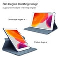 thumbnail image 2 of For iPad Case 6th Generation - iPad 9.7 inch Air1 2018 2017 Case Cover - 360 Degree Rotating Stand, Auto Sleep Wake - A1822 A1823 (Blue), 2 of 6