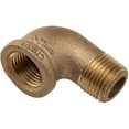 thumbnail image 1 of 1/2" Bronze 90 Degree Street Elbow, 1 of 1