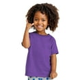 thumbnail image 4 of Couver Toddler Baby Unisex Cotton Jersey Short Sleeve T Shirt Activewear 2 Pack Purple 3T, 4 of 9