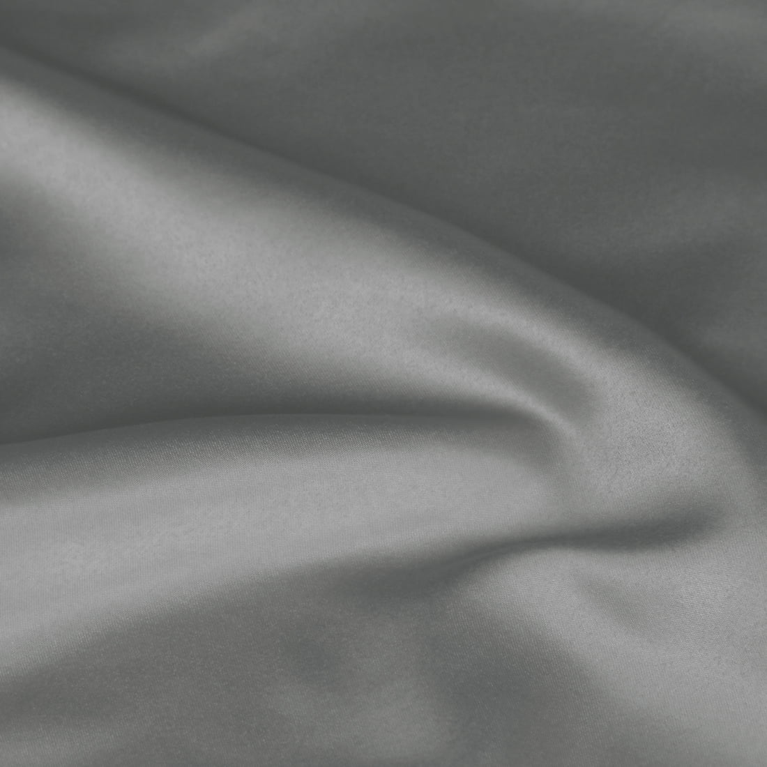 Unique Bargains 4-Piece Satin Ruffled Edge Pillow Shams, King, Deep Grey