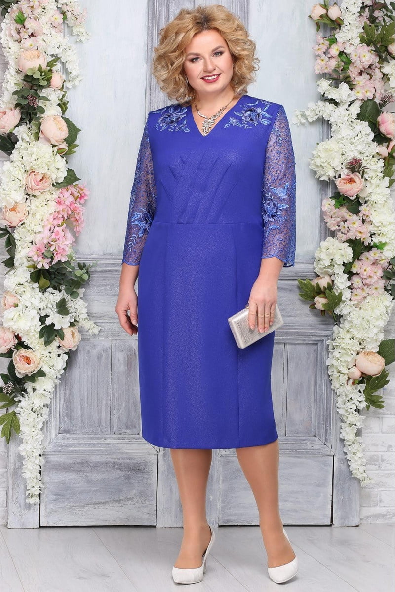 Women Long Sleeve Floral Print Mother of Bride Dress Plus Size V Neck Party Dress | Walmart Canada