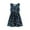 Blue, variant on MHZLDYZ Spring Dress Girls Girls Toddler Kids Crew Neck Summer Sleeveless Sundress Casual Beach Floral Prints Party Dress Spring Dresses for Teens Girls Cotton Dress(Dark Blue,110)