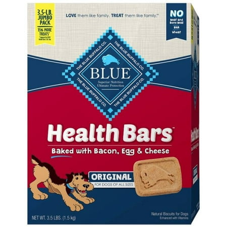 Blue Buffalo Health Bars Bacon, Egg and Cheese 56 oz Pack of 2